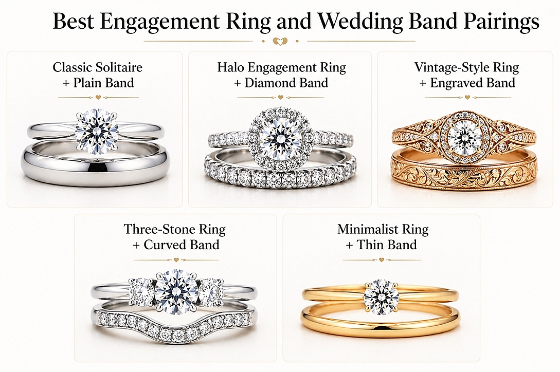 best wedding ring pairings guide