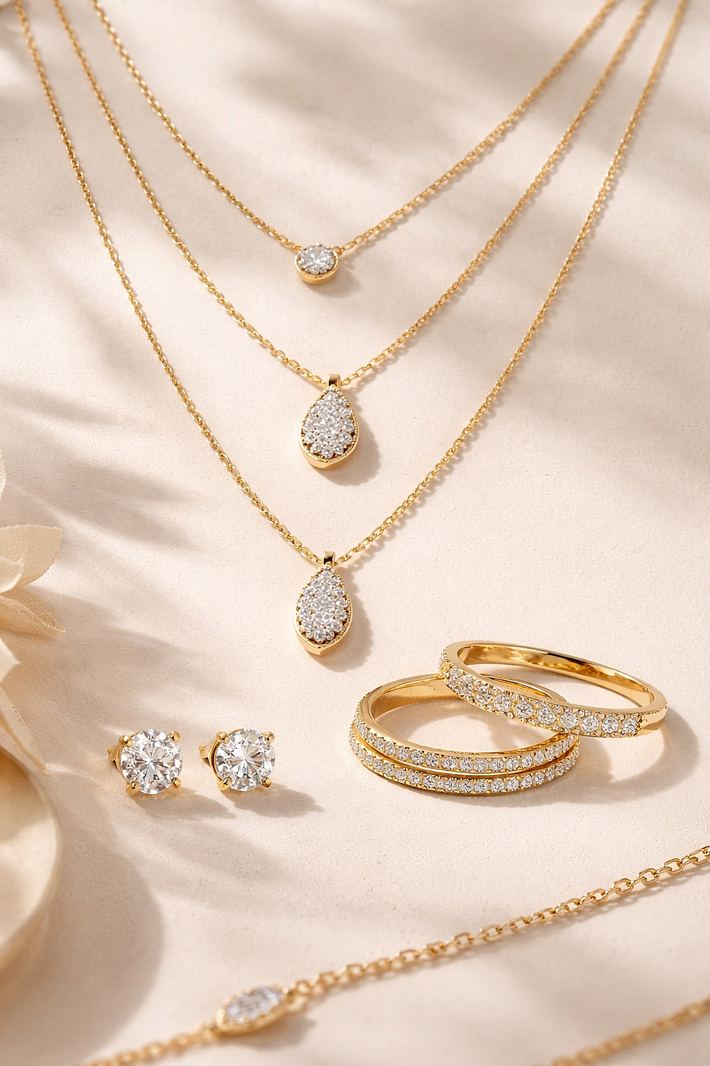 elegant gold and diamond collection