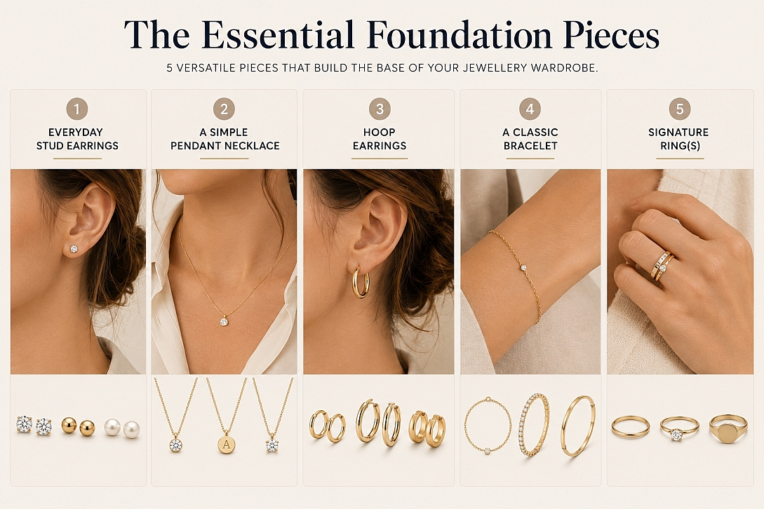 the essential foundation jewellery pieces